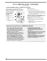 Preview for 6 page of GE ZS48N Use And Care Manual