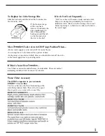 Preview for 9 page of GE ZS48N Use And Care Manual