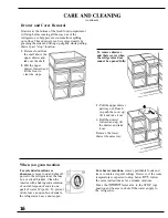 Preview for 16 page of GE ZS48N Use And Care Manual