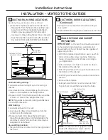 Предварительный просмотр 10 страницы GE ZV30H Series Installation Instructions Manual