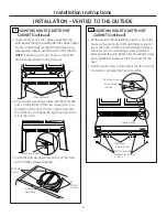 Предварительный просмотр 12 страницы GE ZV30H Series Installation Instructions Manual