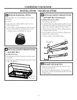 Предварительный просмотр 18 страницы GE ZV30H Series Installation Instructions Manual