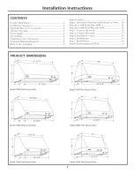 Preview for 3 page of GE ZV30S Installation Instructions Manual