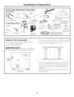 Preview for 8 page of GE ZV30S Installation Instructions Manual