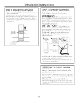 Preview for 13 page of GE ZV30S Installation Instructions Manual