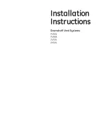 Preview for 1 page of GE ZVB30ST4SS Installation Instructions Manual