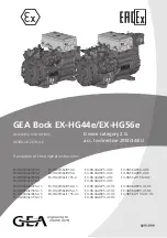 GEA Bock EX-HG(X)44e/475-4 Assembly Instructions Manual preview