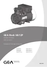 GEA Bock HA12P Assembly Instructions Manual preview