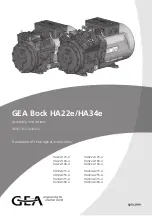 GEA Bock HA22e Assembly Instructions Manual preview