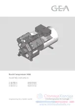 GEA Bock HA6 Assembly Instructions Manual preview