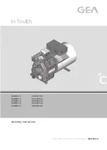 Preview for 1 page of GEA Bock In Touch  HAX4/465-4 Assembly Instructions Manual