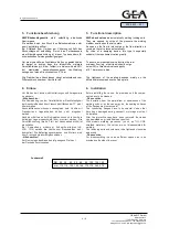 Предварительный просмотр 4 страницы GEA 283 Operating Instructions Manual