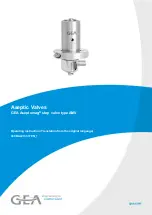 GEA Aseptomag AMV Operating Instructions Manual preview