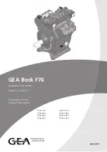 GEA Bock F76 Series Assembly Instructions Manual preview