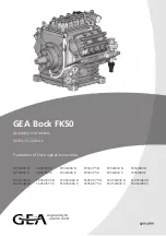 GEA Bock FK50 Series Assembly Instructions Manual preview