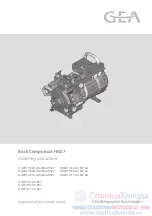 Preview for 1 page of GEA Bock HGZ Series Assembly Instructions Manual