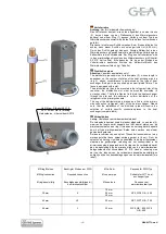 Предварительный просмотр 14 страницы GEA DW Series Installation And Application Manual