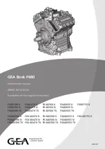 GEA FK40/390 K Maintenance Manual preview