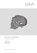 GEA HAX2 CO2 T Assembly Instructions Manual preview