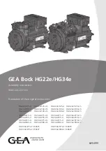 GEA HG22e/160-4 Assembly Instructions Manual preview