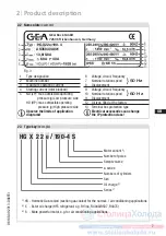 Предварительный просмотр 7 страницы GEA HG22e Series Assembly Instructions Manual