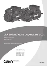 GEA HGX22e/85-4 S CO2 Assembly Instructions Manual preview