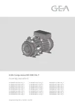 GEA HGX34 CO2 T Series Assembly Instructions Manual preview