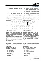 Preview for 6 page of GEA HRAB Operating Instructions Manual