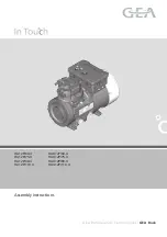 Preview for 1 page of GEA InTouch HAX12P/60-4 Assembly Instructions Manual