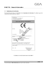 Preview for 4 page of GEA ONE 11TS Instructions For Use And Maintenance Manual