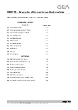 Preview for 16 page of GEA ONE 11TS Instructions For Use And Maintenance Manual