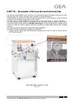 Предварительный просмотр 21 страницы GEA ONE 11TS Instructions For Use And Maintenance Manual