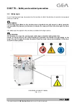 Предварительный просмотр 59 страницы GEA ONE 11TS Instructions For Use And Maintenance Manual