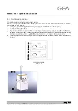 Предварительный просмотр 91 страницы GEA ONE 11TS Instructions For Use And Maintenance Manual