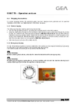 Предварительный просмотр 100 страницы GEA ONE 11TS Instructions For Use And Maintenance Manual