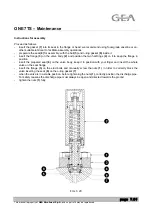 Предварительный просмотр 164 страницы GEA ONE 11TS Instructions For Use And Maintenance Manual