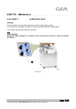 Предварительный просмотр 169 страницы GEA ONE 11TS Instructions For Use And Maintenance Manual