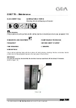 Предварительный просмотр 172 страницы GEA ONE 11TS Instructions For Use And Maintenance Manual