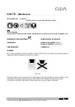 Предварительный просмотр 196 страницы GEA ONE 11TS Instructions For Use And Maintenance Manual