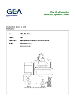 GEA OSD 35-0136-067 Instruction Manual And Parts List предпросмотр