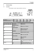 Preview for 23 page of GEA T.VIS M-20 FDD Operating	 Instruction