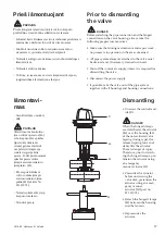 Preview for 19 page of GEA VARIVENT K Operating Instructions Manual