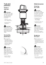 Preview for 21 page of GEA VARIVENT K Operating Instructions Manual