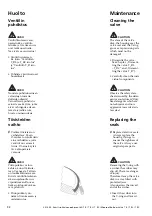 Preview for 34 page of GEA VARIVENT Mixproof T R Series Operating Instructions Manual