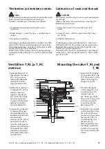 Preview for 37 page of GEA VARIVENT Mixproof T R Series Operating Instructions Manual