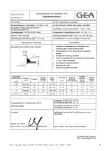 Preview for 53 page of GEA VARIVENT MT/T R 08 Operating Instructions Manual