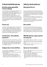 Preview for 3 page of GEA VARIVENT N V Operating Instructions Manual