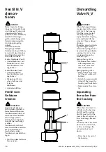 Preview for 15 page of GEA VARIVENT N V Operating Instructions Manual