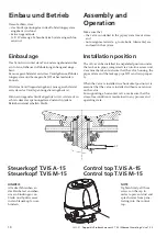 Preview for 12 page of GEA VARIVENT T 09 Operating Instructions Manual