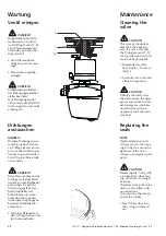 Preview for 24 page of GEA VARIVENT T 09 Operating Instructions Manual